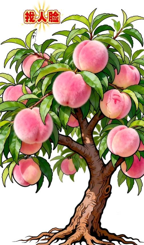 找人脸。图中藏有4张人脸，或许只有高智商的人能找全。快叫上你的朋友，一起来找吧，