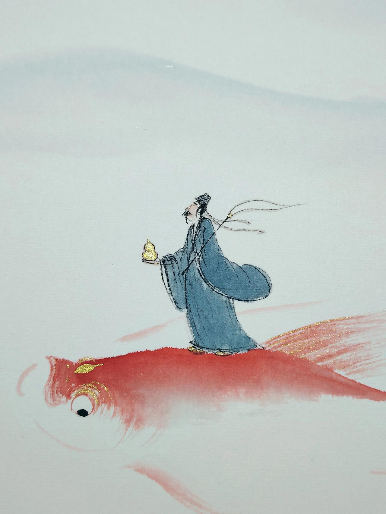 杭州非子鱼非子画鱼鱼道家