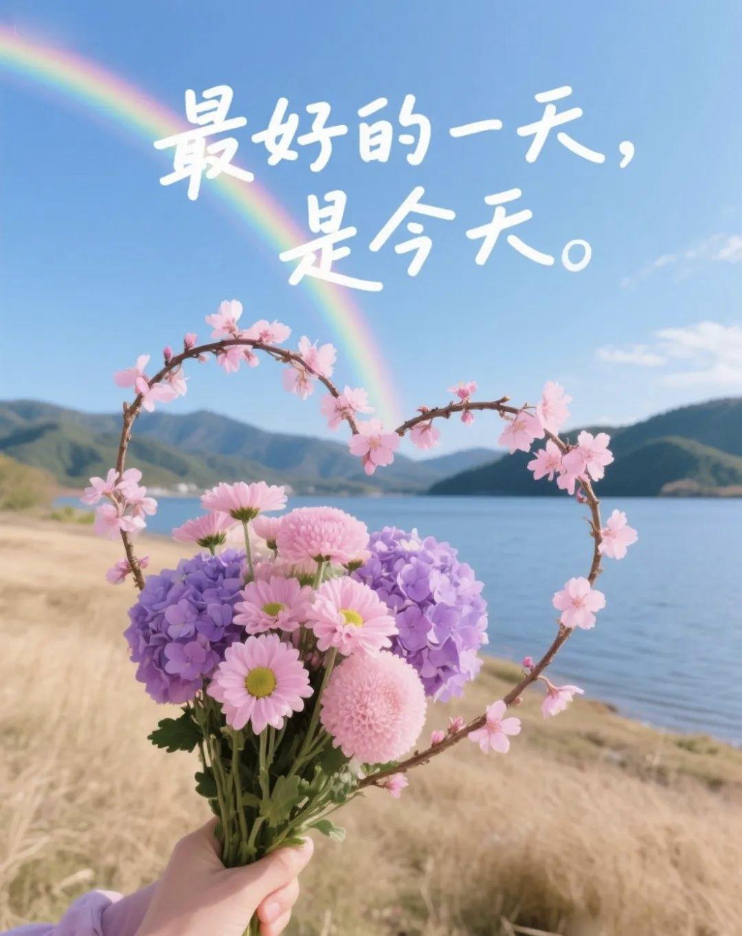 今天是当下正在经历的，期盼再好也好不过当下最真实的体验，过好今天就是最好的成功。