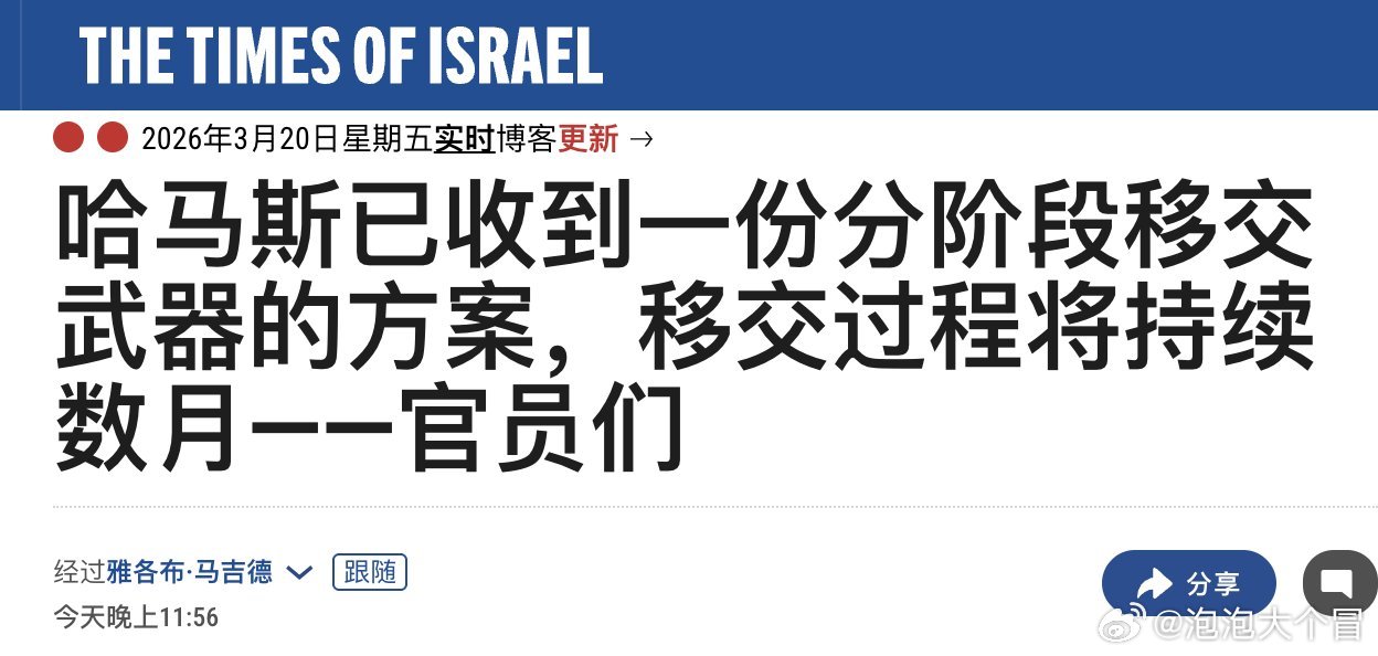 “和平委员会”的调解员已经向哈马斯提交了一份详细的“缴枪投降”的计划：90天之内