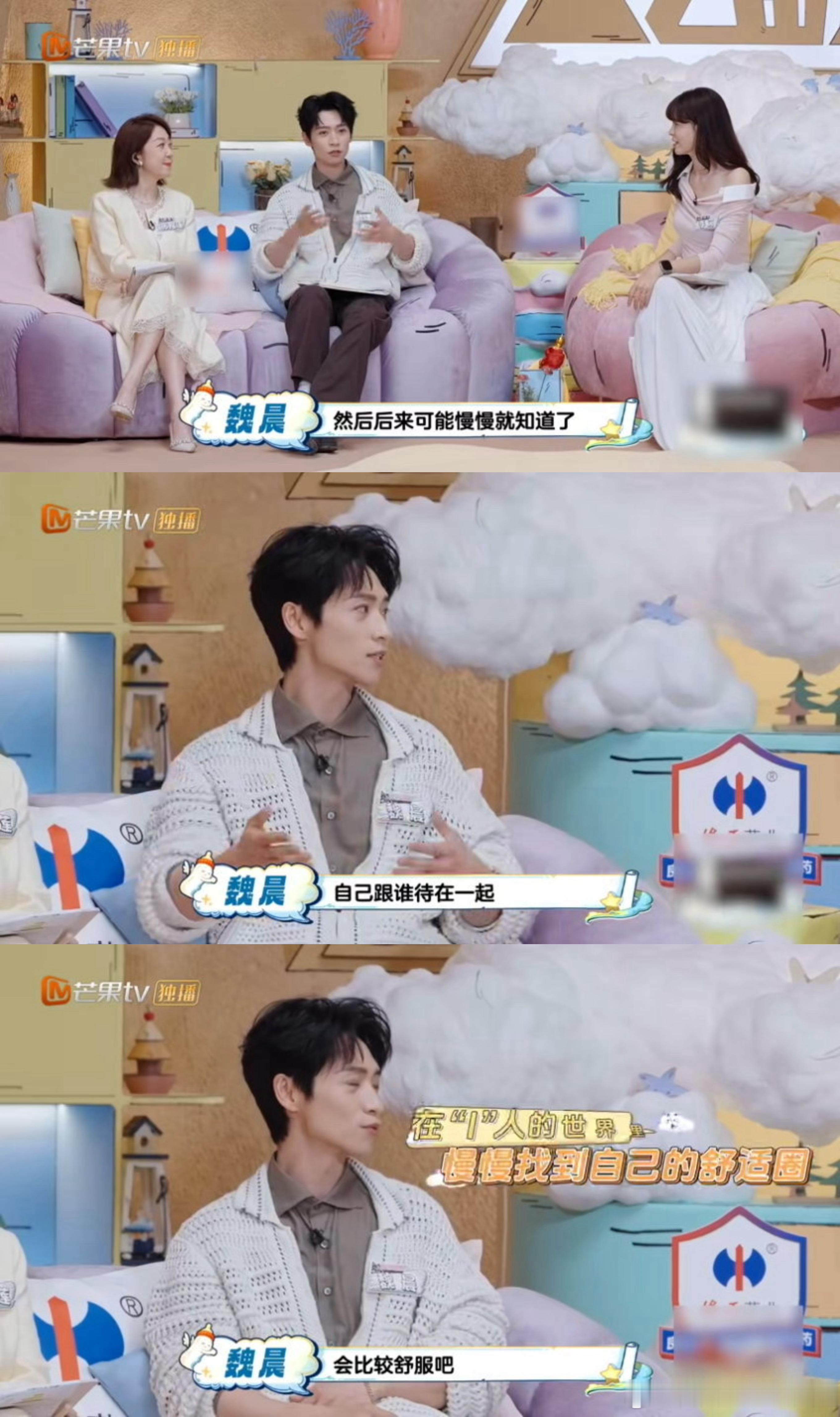 魏晨I人硬闯娱乐圈魏晨揭秘I人生存法则：家里全是内向星人，自己却勇闯娱乐圈。后来