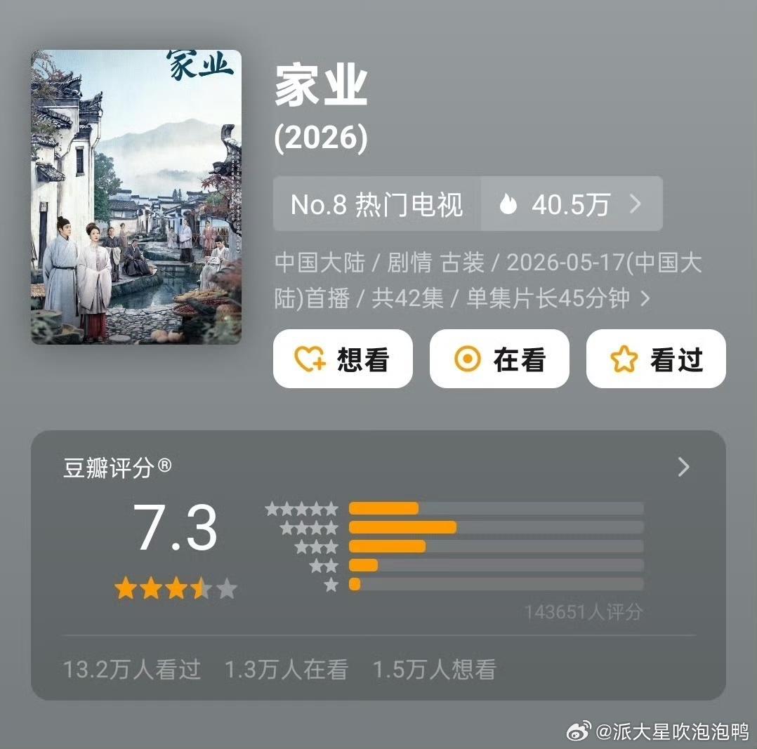 杨紫近几年选剧质量确实可以，算是流量花里最稳固的一个。她也靠这些作品进一步夯实了