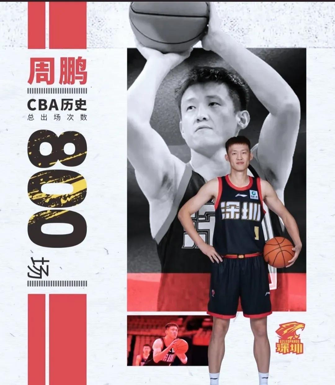 从广东队功勋老将到深圳队领航者，周鹏如何用20年职业生涯书写CBA传奇？深圳队十