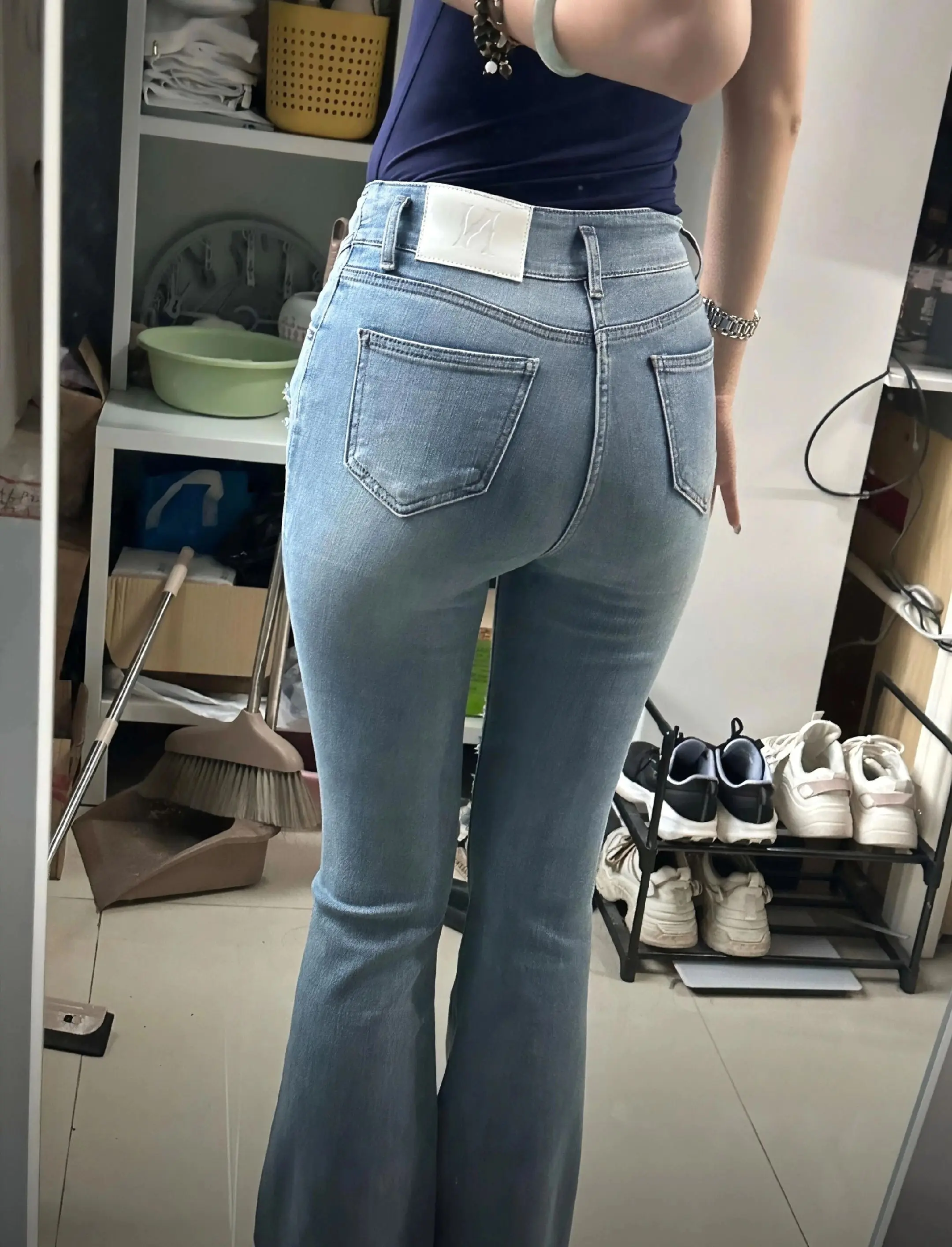牛仔裤穿搭