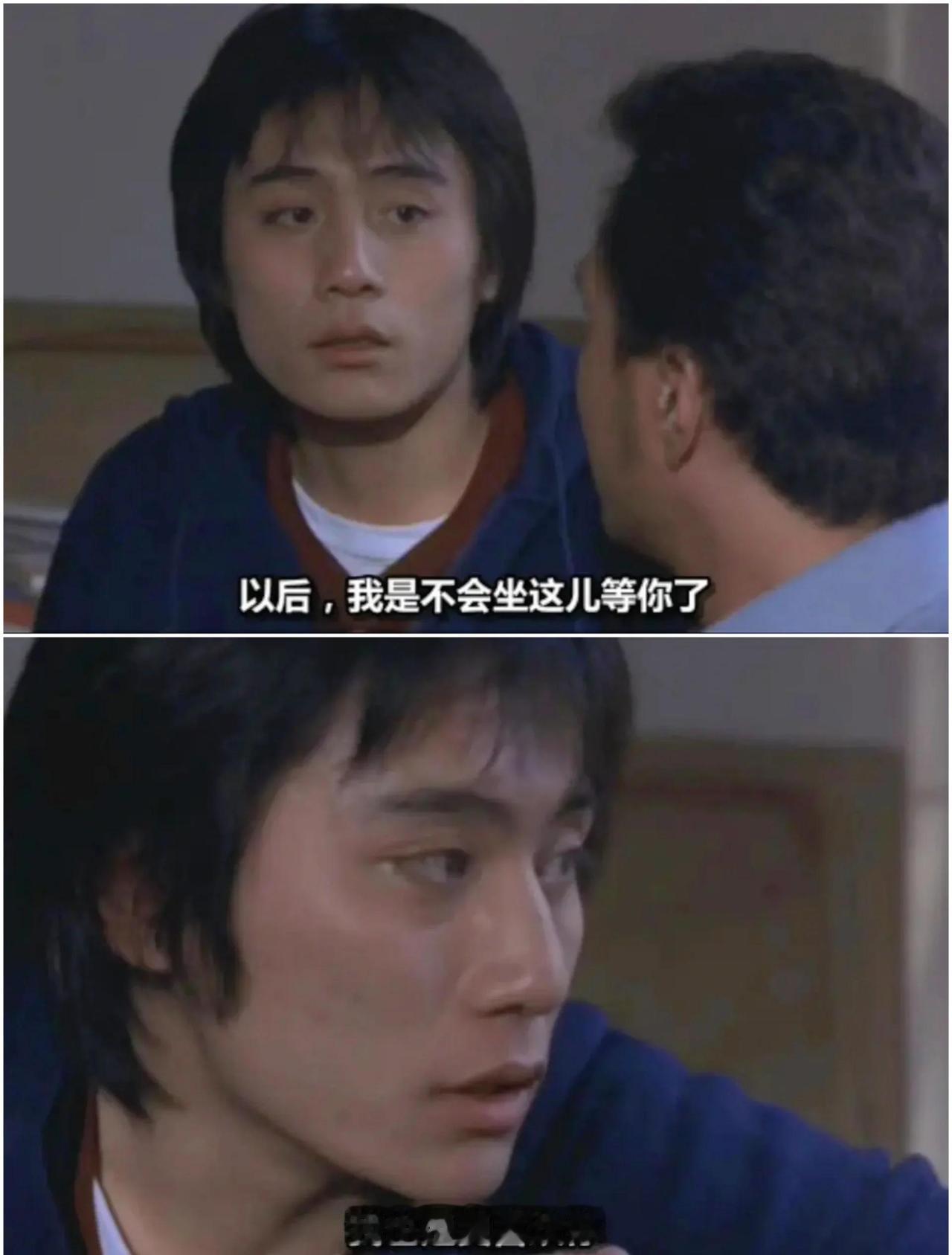 他俩爱过？——
网上视频：两个演员多年未见，后来都参加了某活动，一个到后台祝贺另