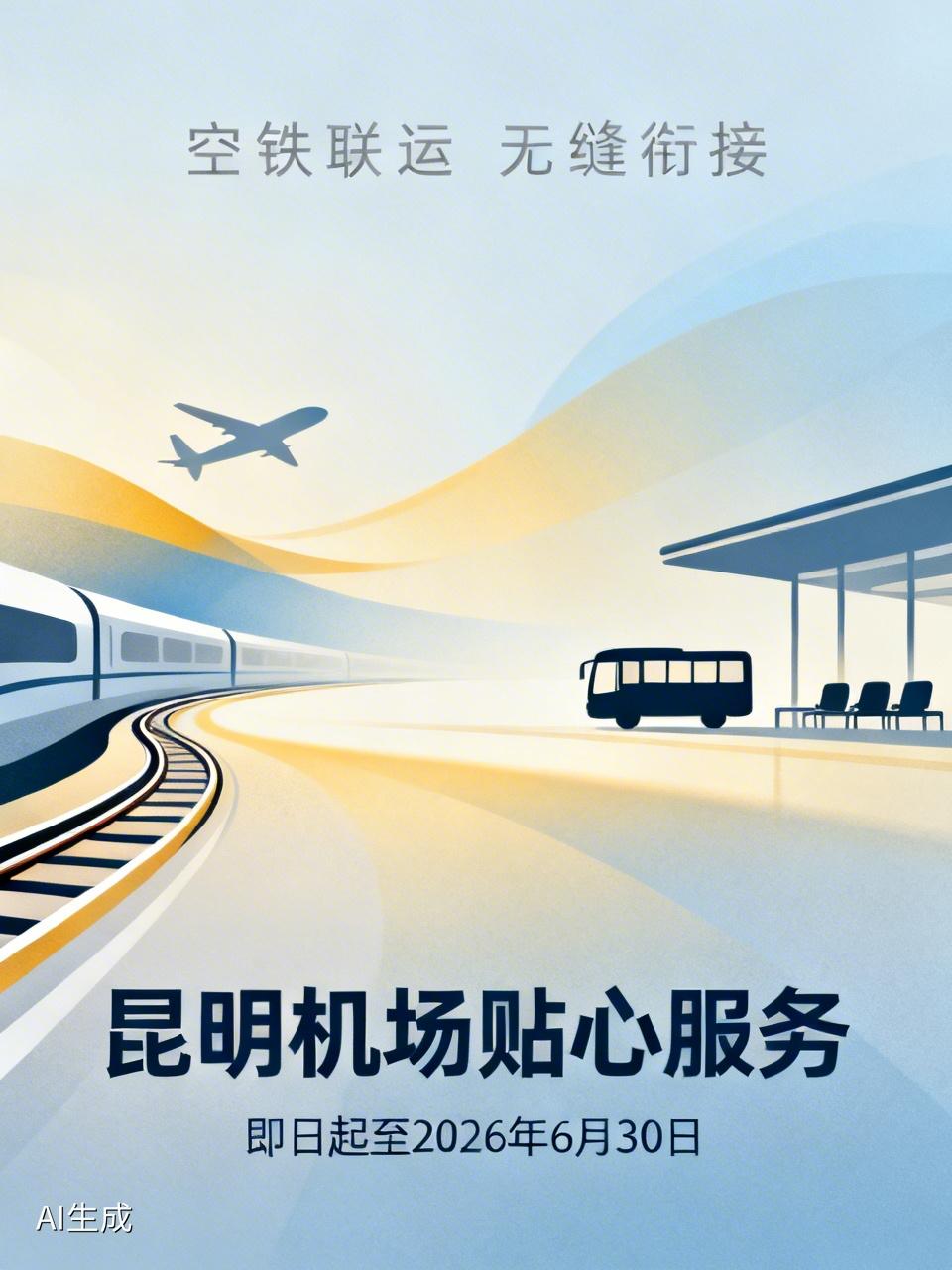 🛫🛫🛫昆明机场这波操作太贴心啦！[心][燃烧的心][心]
即日起至2026