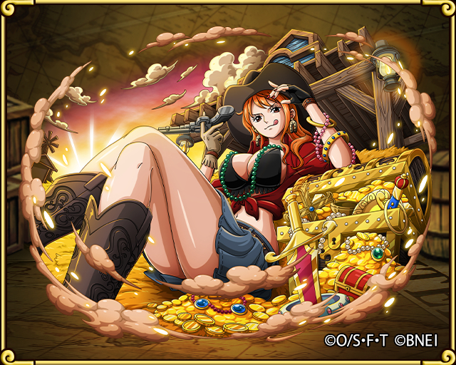 今天7月3日是四皇草帽一伙的航海士，悬赏金3亿6600万贝里的“贼猫”娜美的生日