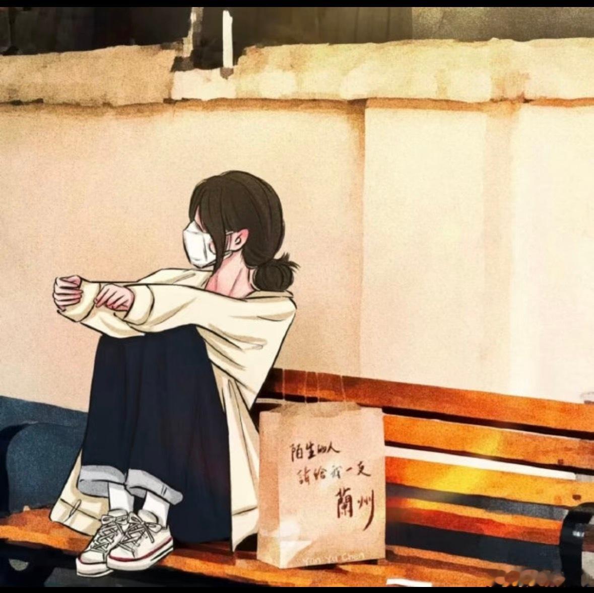 喜欢这种插画的感觉很浪漫 