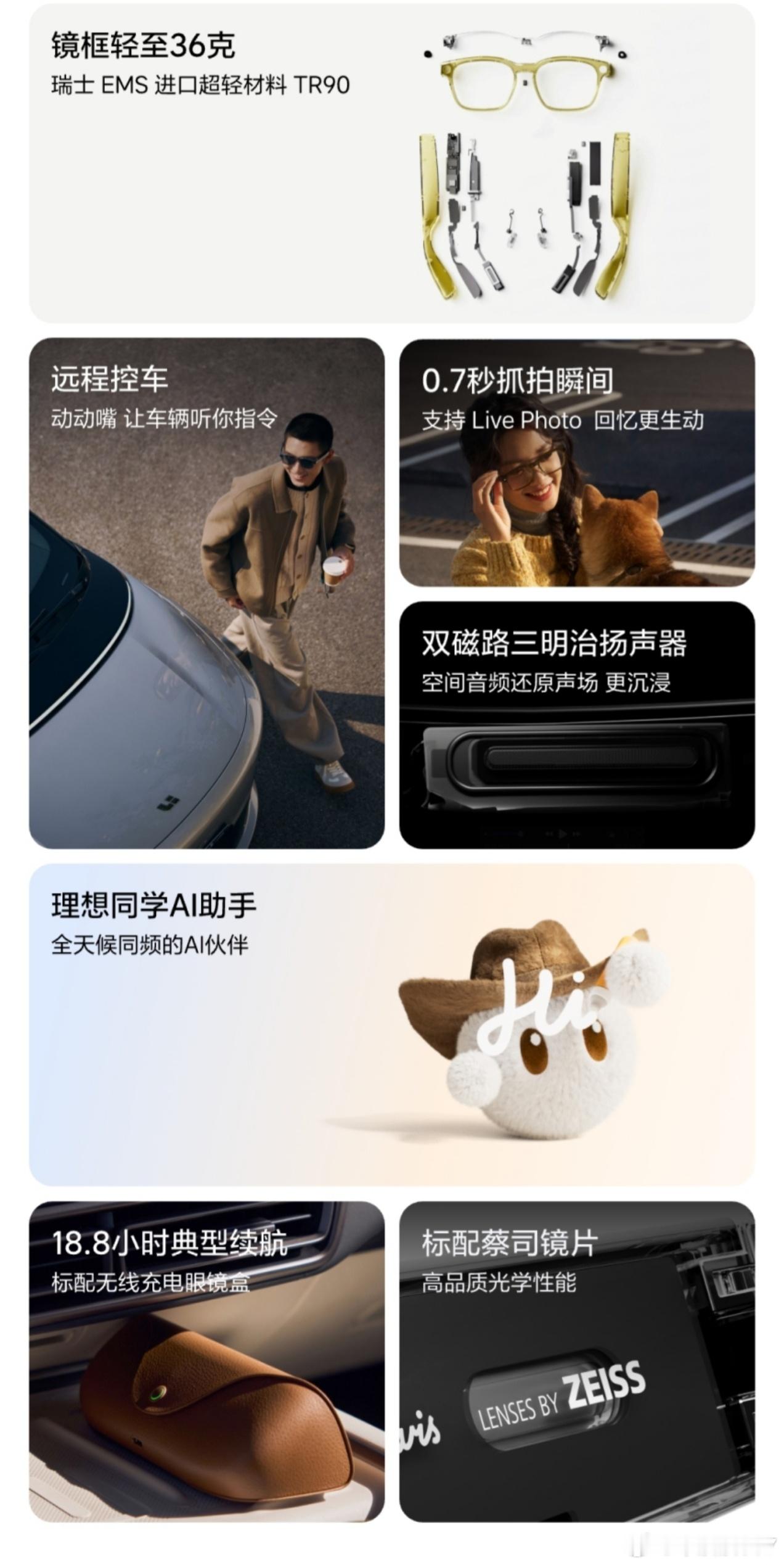 我还是很看好理想ai眼镜livis 的。不过1699的价格里不含近视的定制价格，