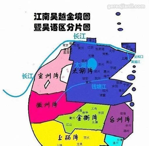 有人说太湖吴语文化范围，这和我们常说的吴语太湖片还不太一样。按方言划分，杭州城在