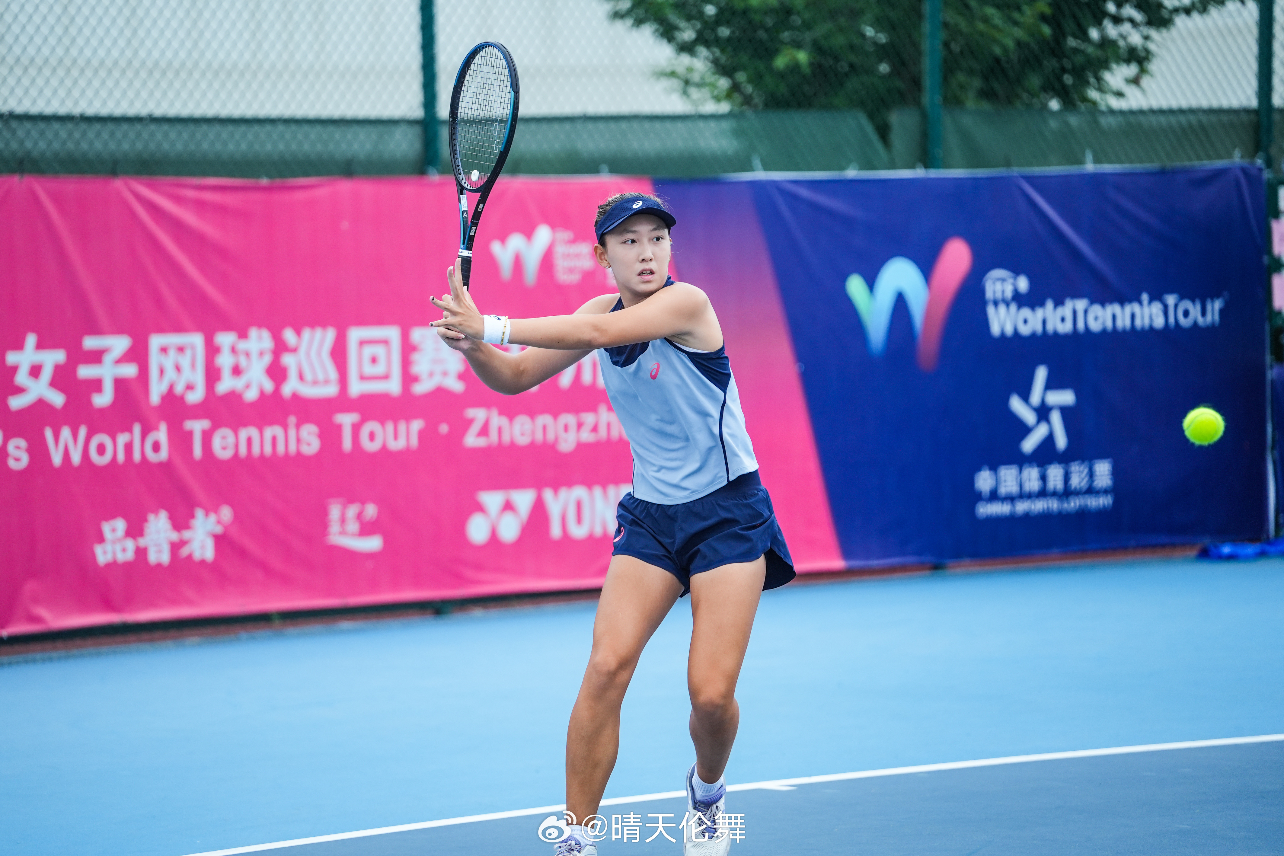 ITF郑州W35四分之一决赛朱宸汀🇨🇳以6-4/6-0完胜张筠涵🇨🇳晋级