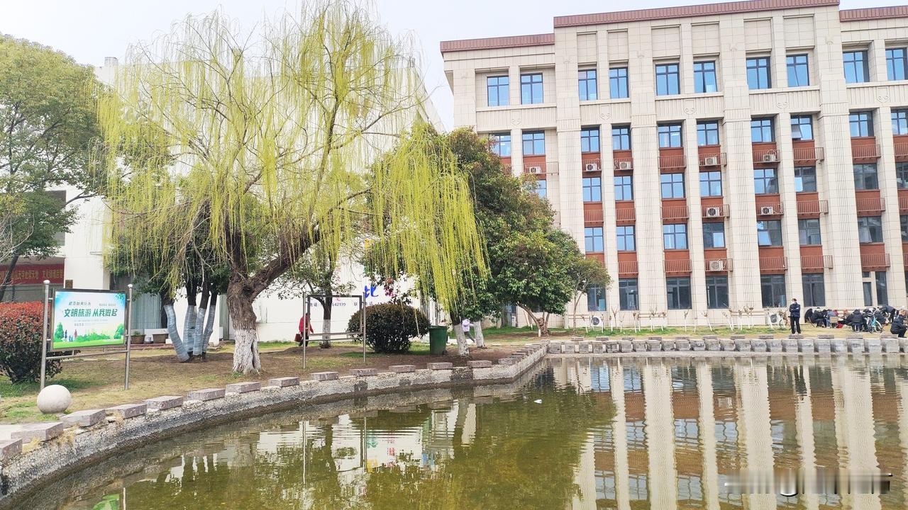 发一张你相册最近拍的花柳树绿了。