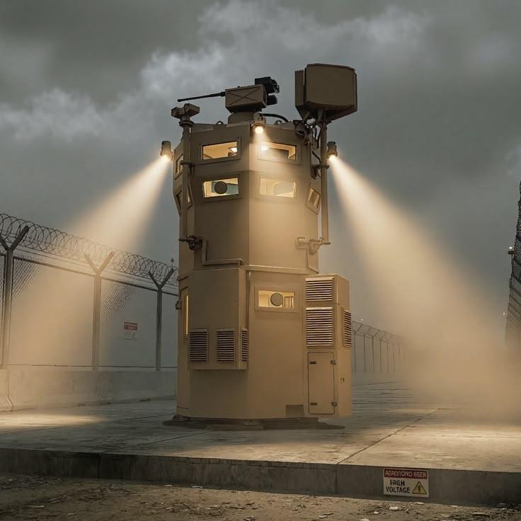 阿联酋Tag Dynamics防务公司设计的代理警卫塔，为高风险环境而建造的下一