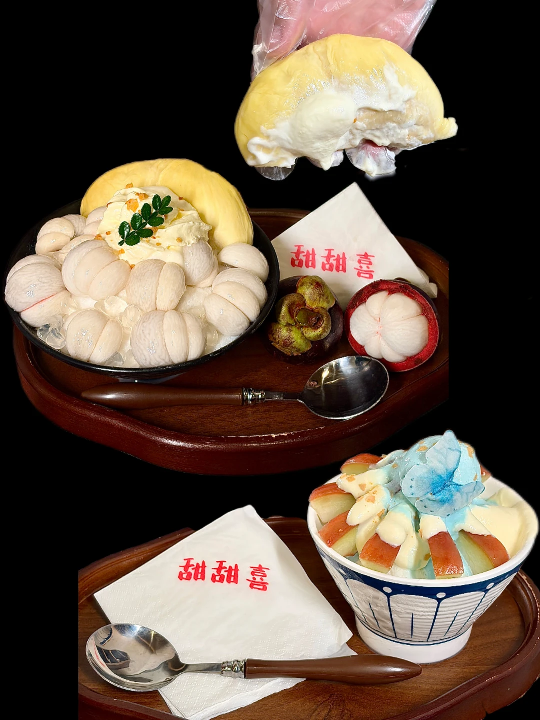 揭阳古城挖到宝🍧榴莲山竹冰好吃到舔👅碗！