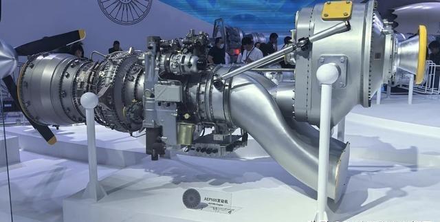 国产最强涡桨发动机AEP500，军用型号通常被称作涡桨10，主要适配机型有新舟7