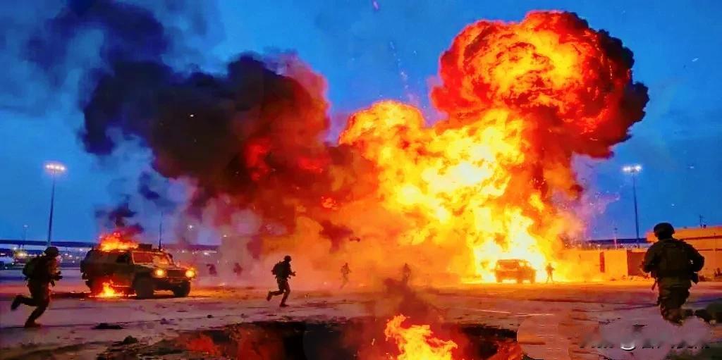 3月16日凌晨，伊拉克迪亚拉省巴尔米尔地区炸开了锅。美军“胜利营基地”被人用无人