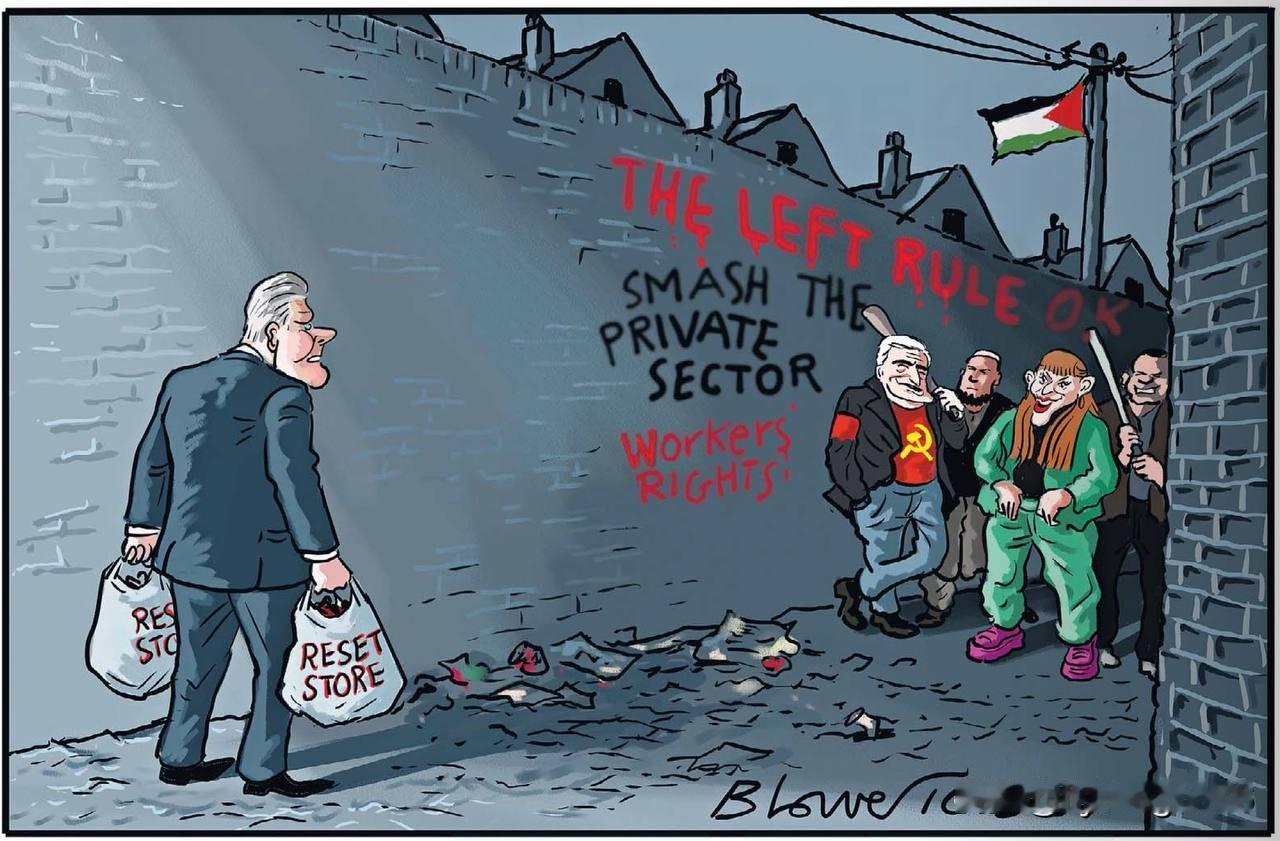 🇬🇧《每日电讯报》认为，基尔·斯塔默正拼命挣扎求生，如今已走投无路，不得不与