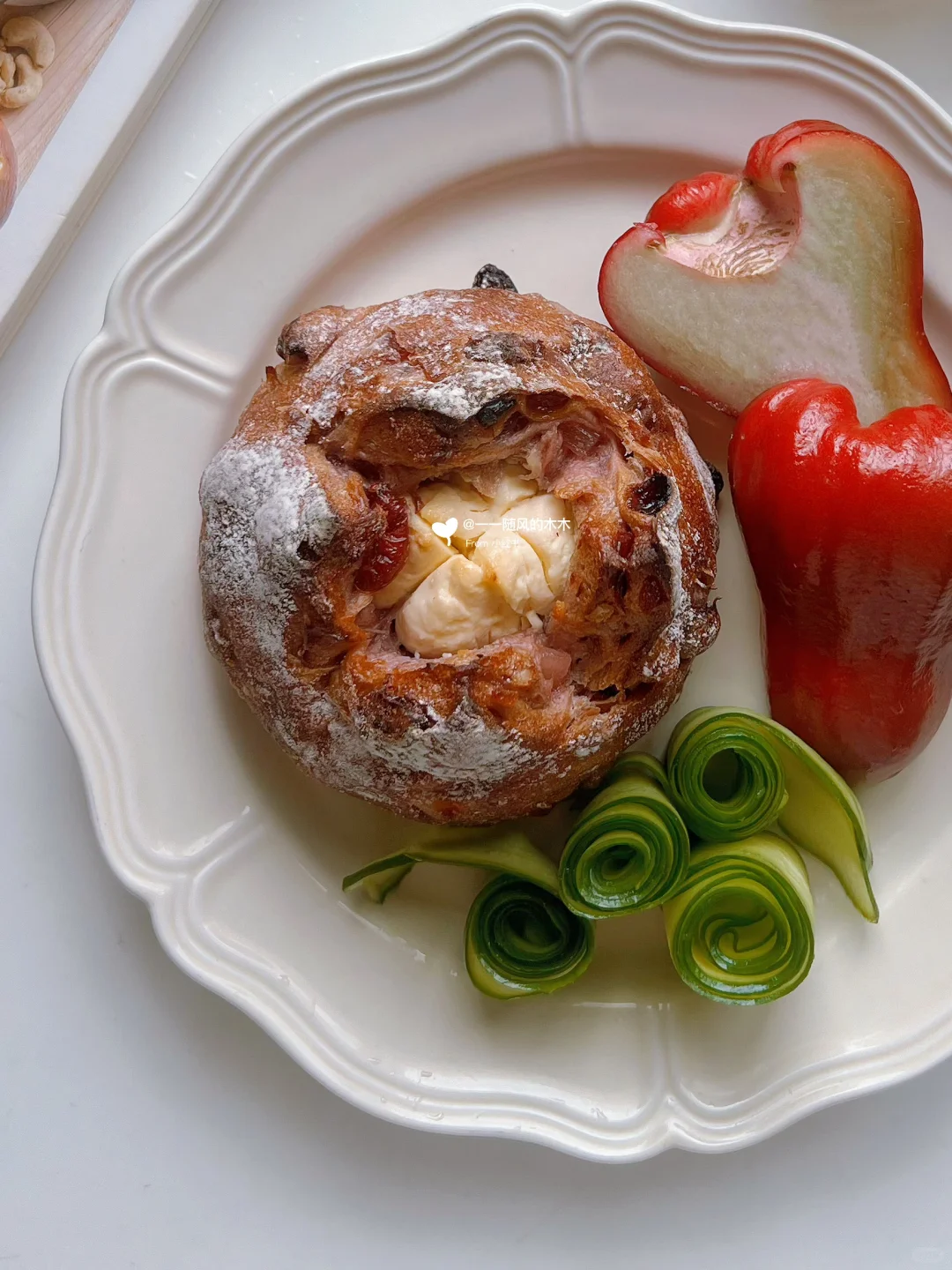 没想到黄瓜🥒比莲雾好吃😋混搭早餐