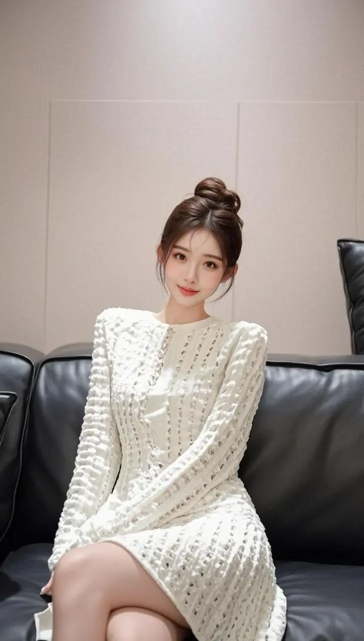 简约沙发照 原来ai写真可以这么美 人生总得有一套ai写真吧 谁拍谁好...