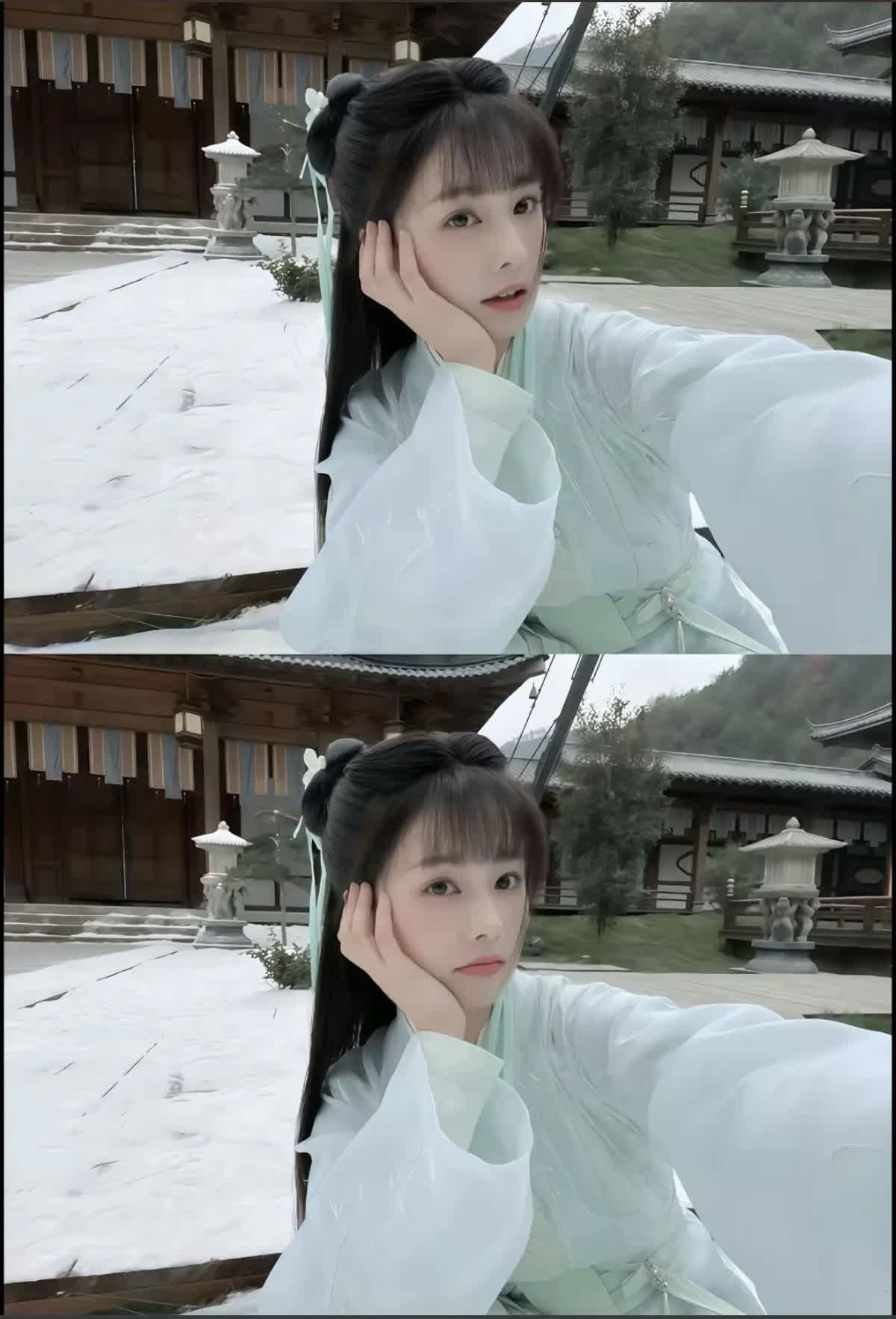 周生如故5周年快乐。这才是古装剧女主脸 