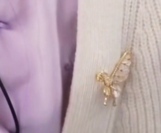 ❤️ 是小蝴蝶跟圣诞小金毛哟 