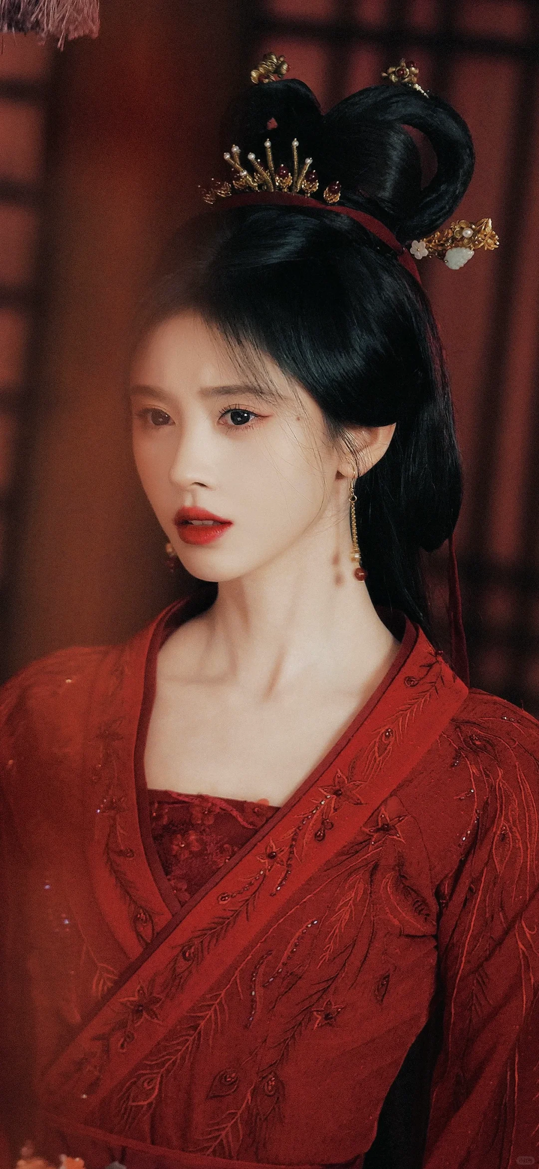 鞠婧祎 花间令 壁纸