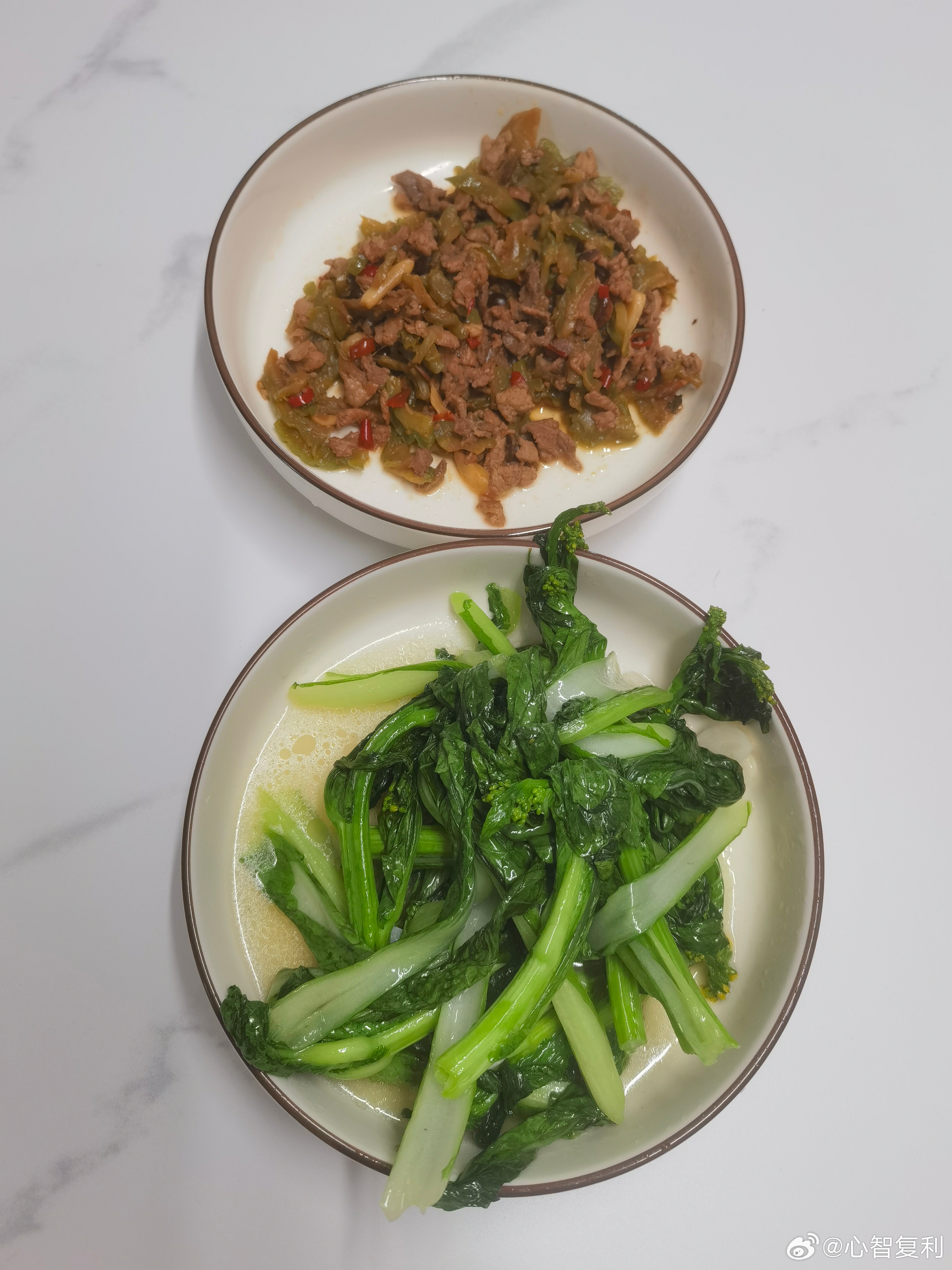 一荤一素，刚刚好！ 