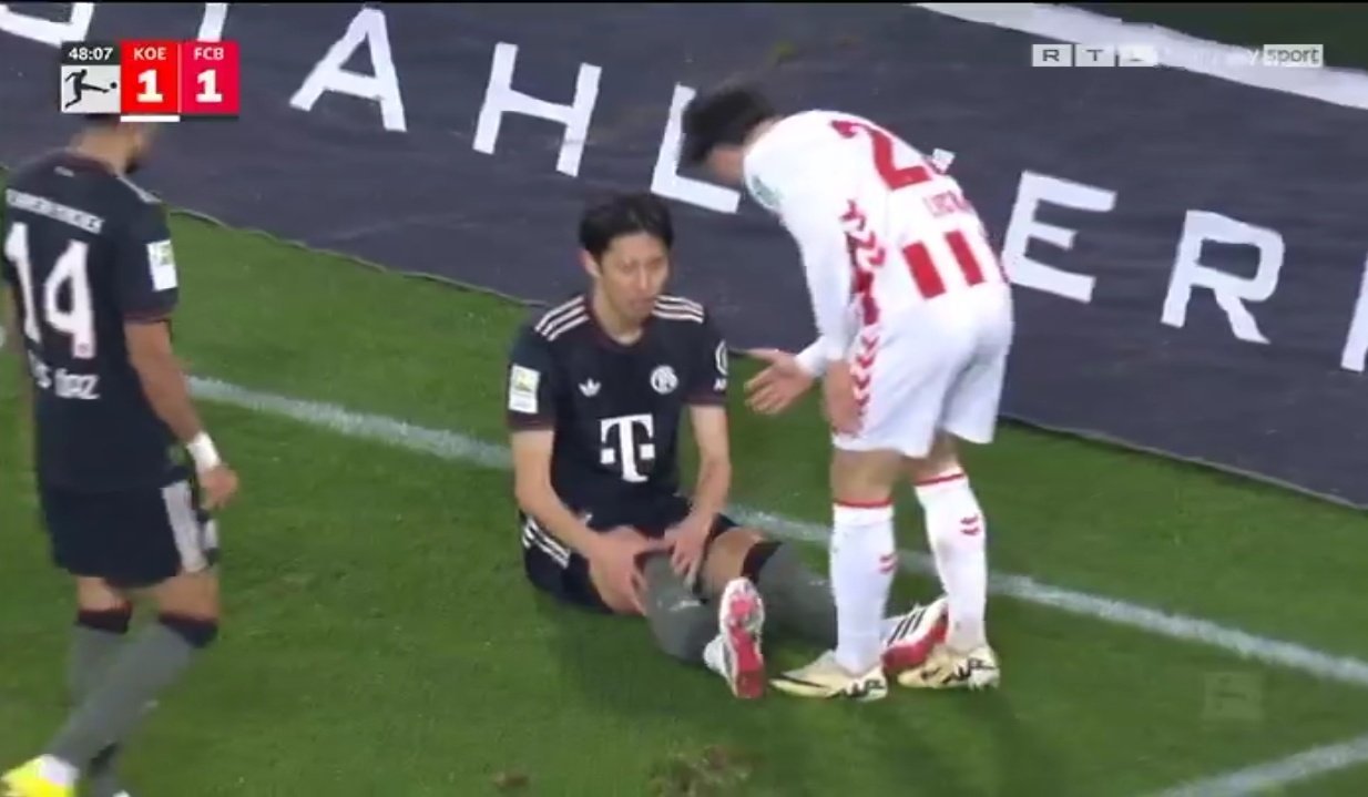 埃贝尔谈到伊藤洋辉在对阵科隆的比赛中是否受伤：“我希望只是虚惊一场。他踢得很好，