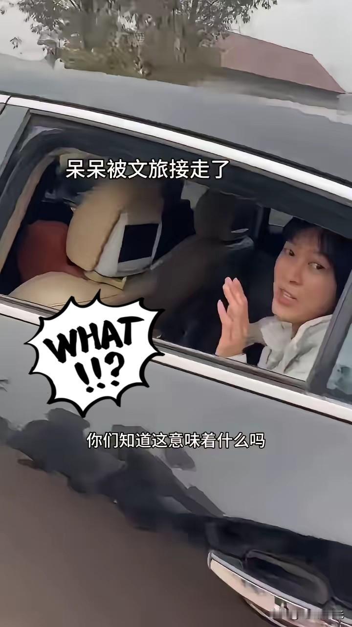 我就随口问了一句，合川文旅那边干嘛急火火把呆呆接走？

老公那个白眼翻得，差点没