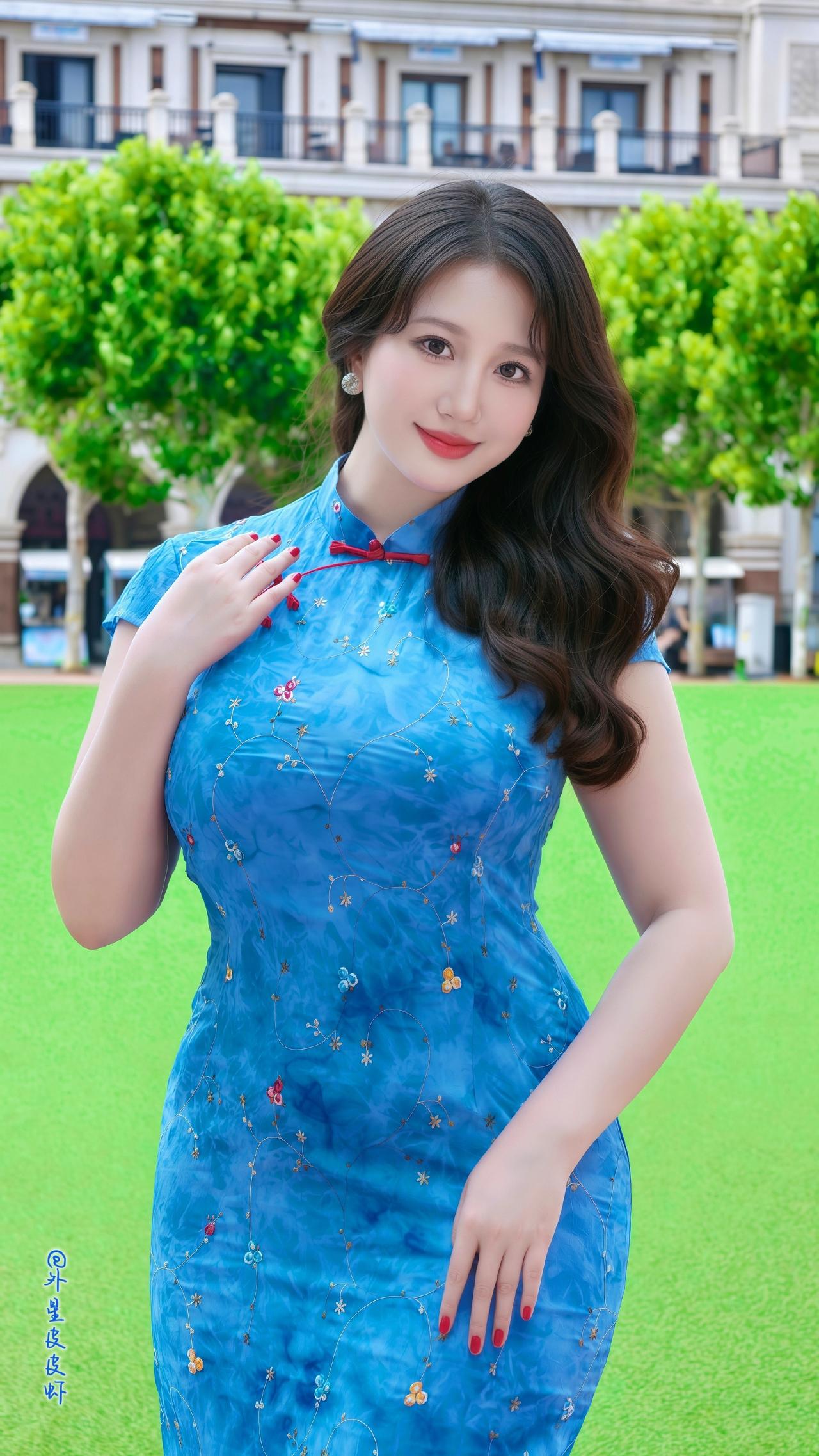 优雅与性感，你会怎么选美女旗袍穿搭写真