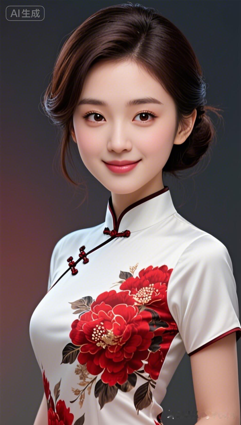 优雅旗袍少女，绽放东方魅力！🌸💃