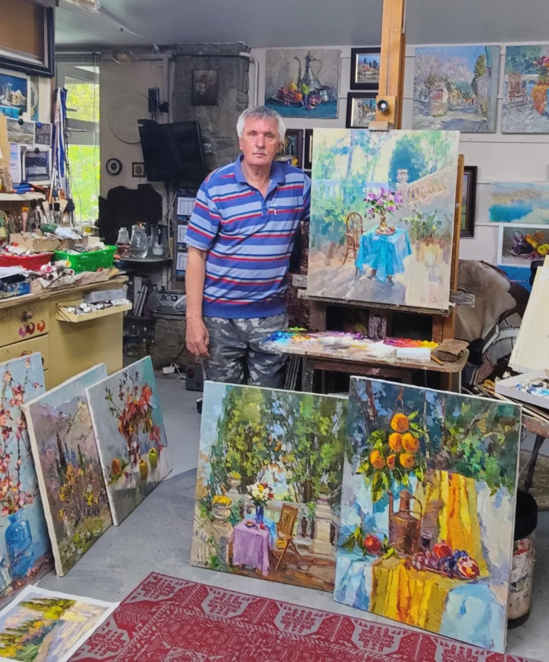 来自克里米亚画家谢尔盖的美作