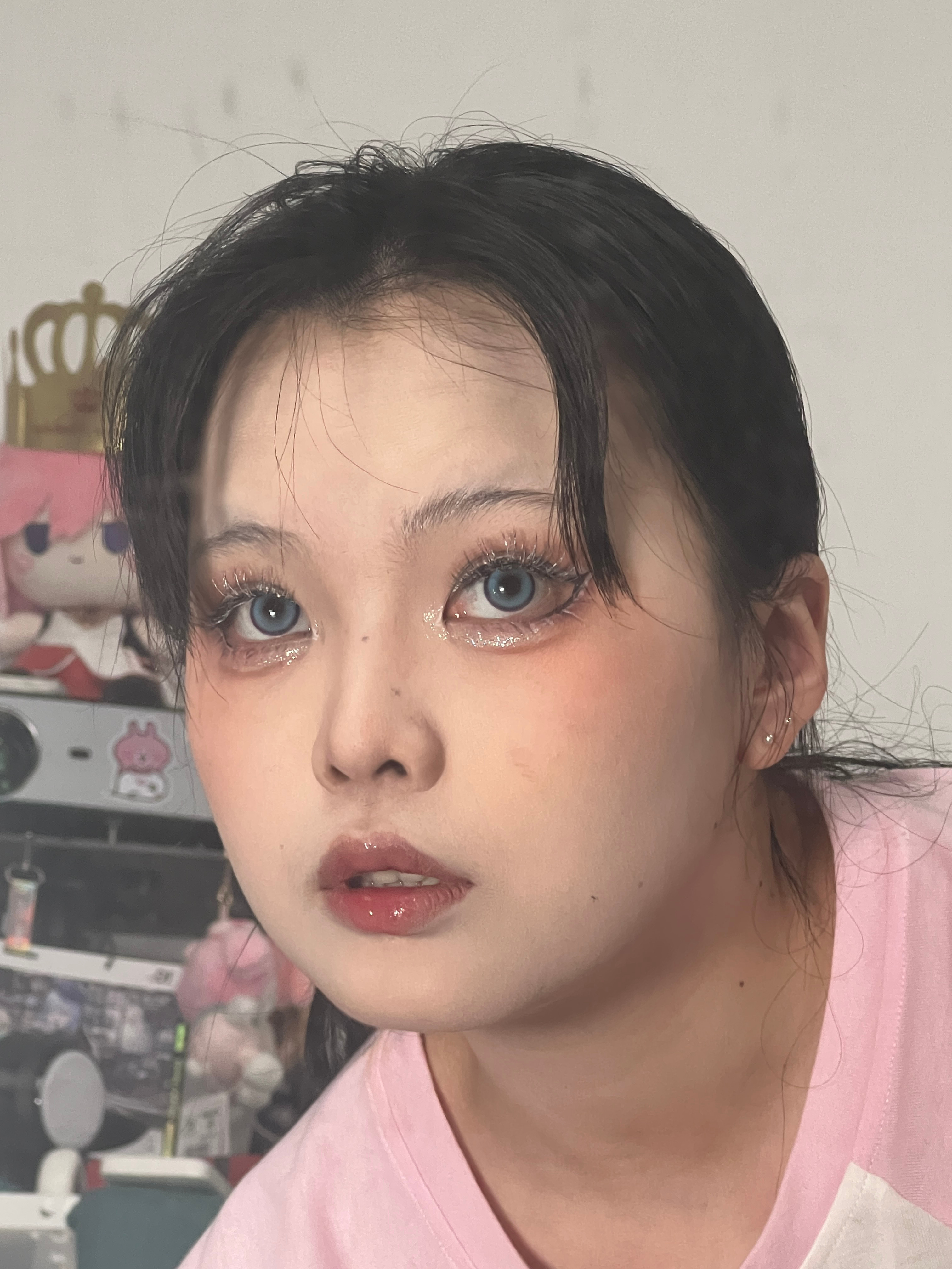 #岩栖的大脸盘子# 原相机脸也太圆了吧！！！ ​​​