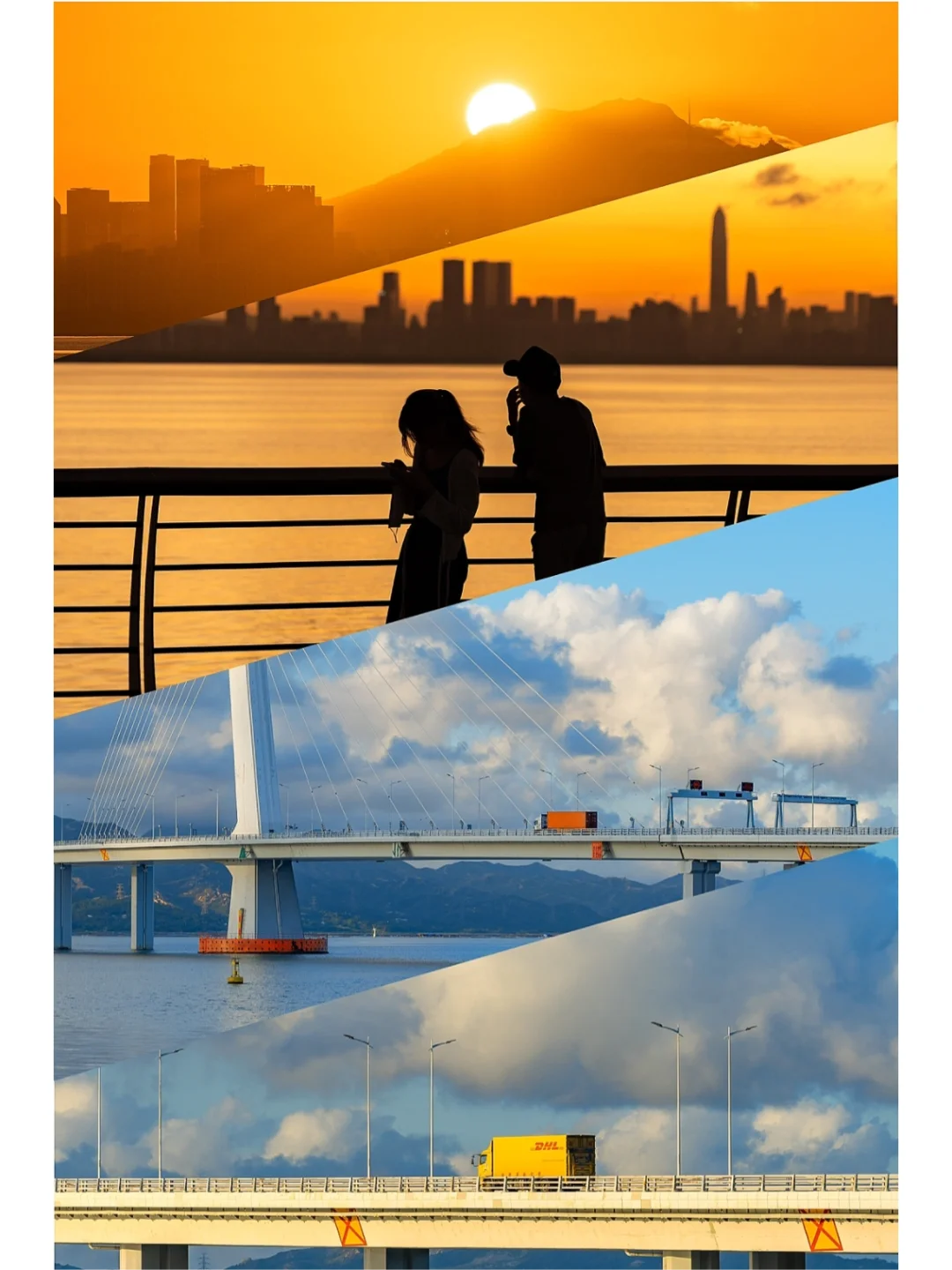 凌晨五点半，去深圳湾邂逅一场橘子味的日出