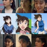 周也 毛利兰真的越对比越像！周也清新灵动的长相完美 hold 住毛利兰的感觉，温