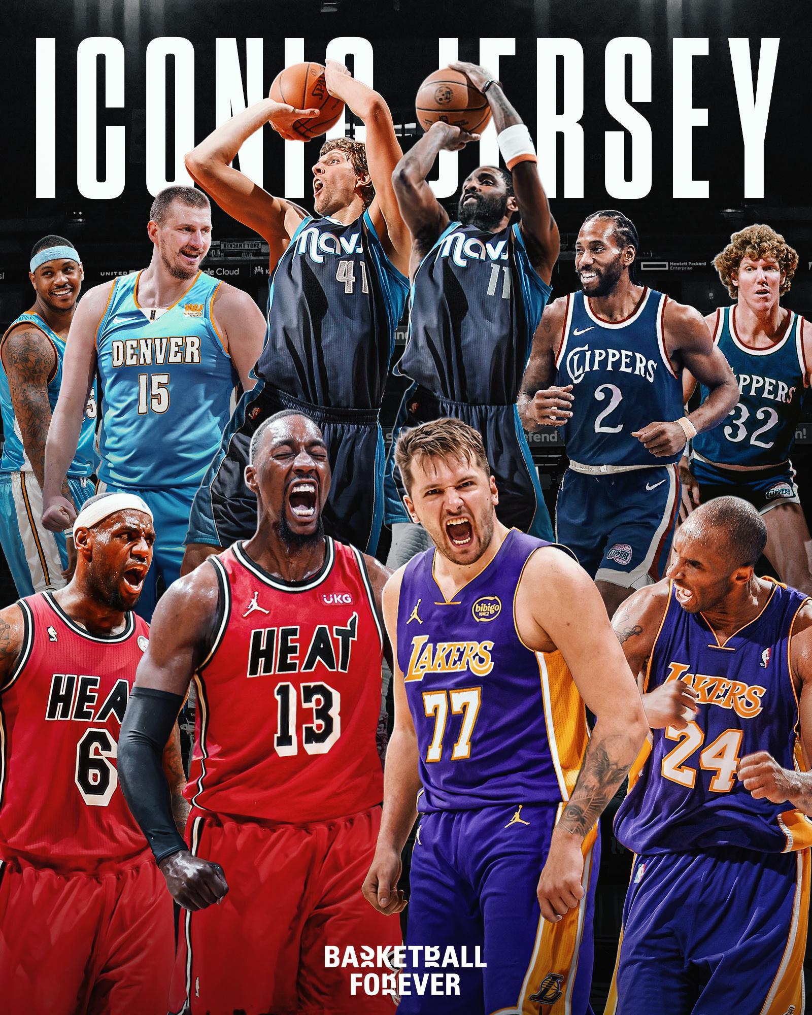 NBA应该带回这些标志性球衣。我的观赛搭子 ​​​