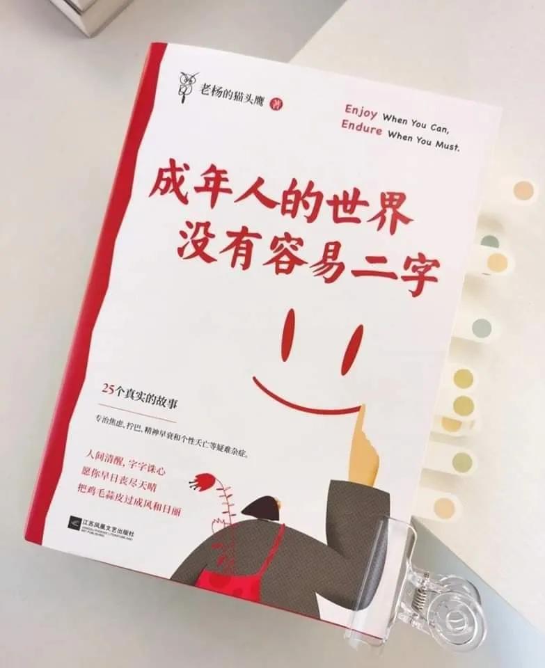 【送给不想长大的成年人😇：醒脑‼️专治焦虑❗️玻璃心❗️】
📖 书名：成年人