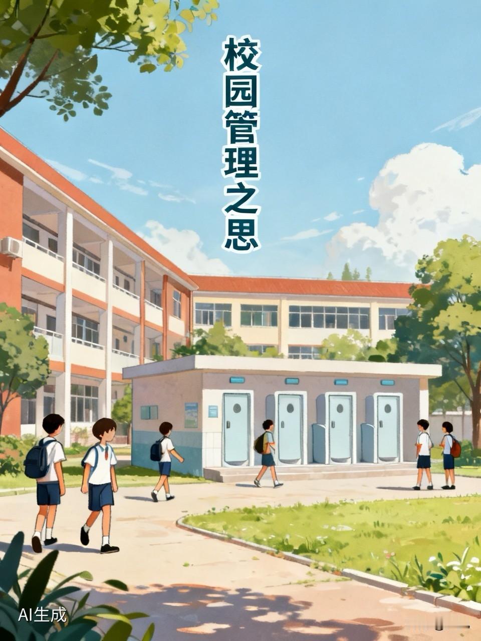 在厕所装摄像头？还是中学！

虽然现在是提倡公共场合禁止吸烟，虽然对于学生监管要