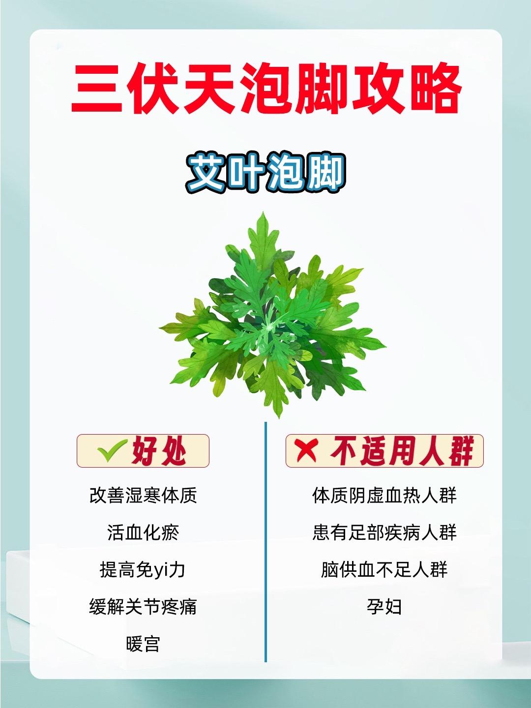 三伏天泡脚🔥不同体质有不同的配方！