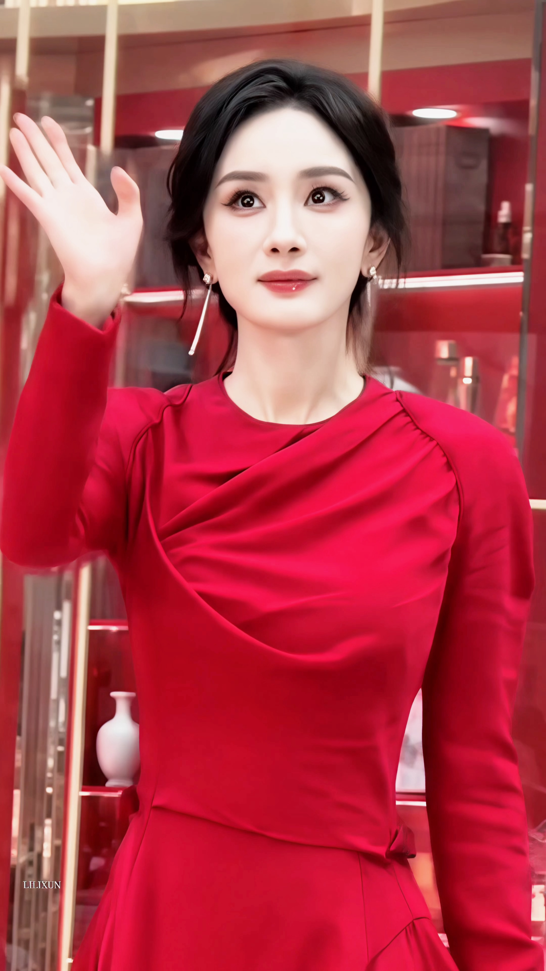 幂你真的好美…杨幂 见面会