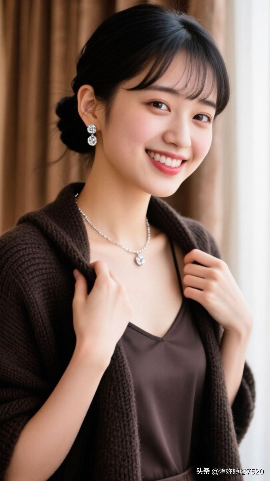 🌰 暮色为笺，深棕是晕开的大地纹，钻石轻晃时，连呼吸都漫着清冽又治愈的香。浅棕