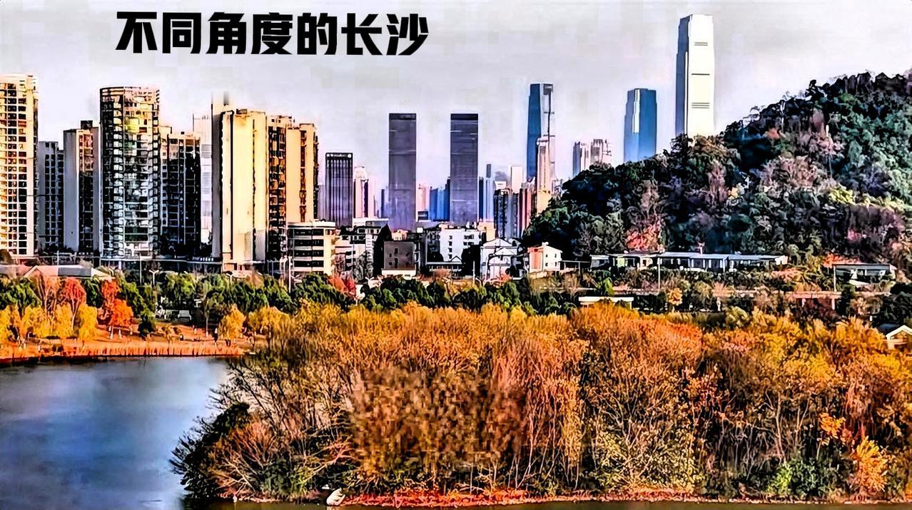 大家有没有发现？如果把全景长沙的角度全挡住，稍微留出来那么一丢丢城市的样貌，你就