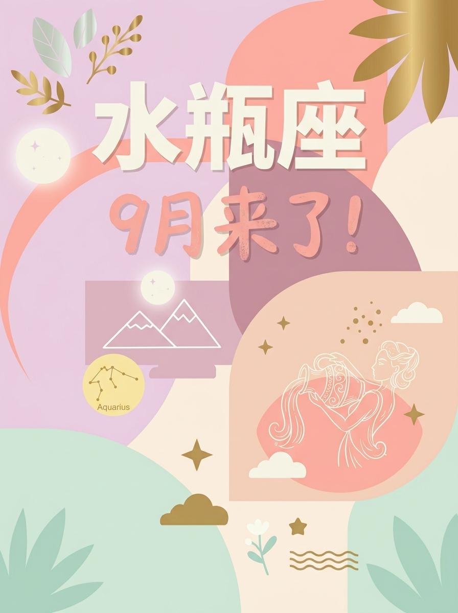 9月水瓶座，保持定力，靠实力打翻身仗！。参考太阳+上升