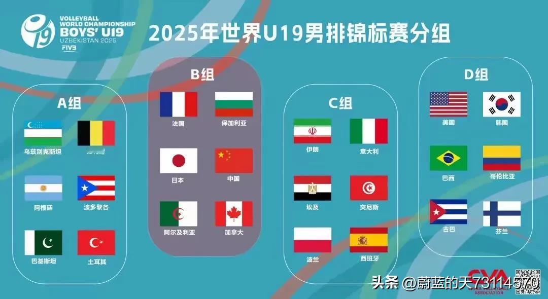 [关注U19男排、U21女排、U21男排世锦赛比赛]

  U19男排世锦赛、U