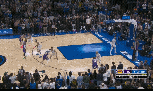 肯纳德三分绝杀！！！班凯罗/贝恩换防没有沟通，把肯纳德漏掉了…东契奇下半场只进了