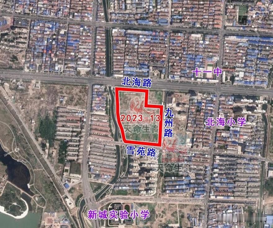 【折合351万元/亩，商丘成功出让1宗古城旁优质住宅用地】

商土网挂2023-
