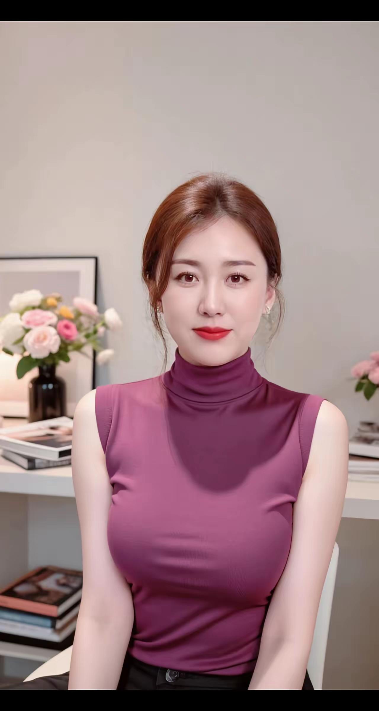 优雅紫衣，气质满满，时尚穿搭指南养眼美照分享