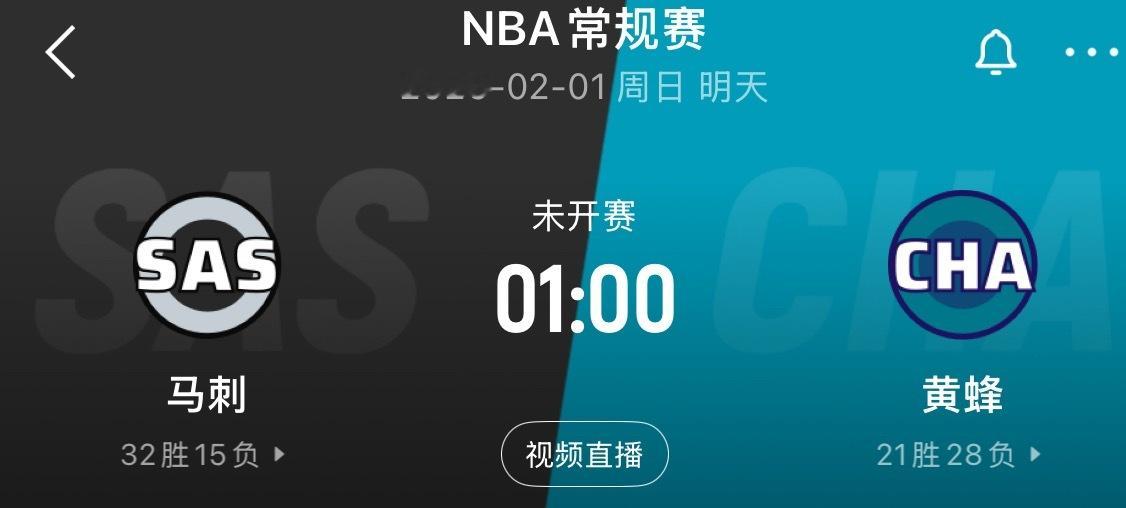 因恶劣天气的原因，马刺明天客场和黄蜂的比赛将提前到北京时间凌晨1点开打♨️醒来又