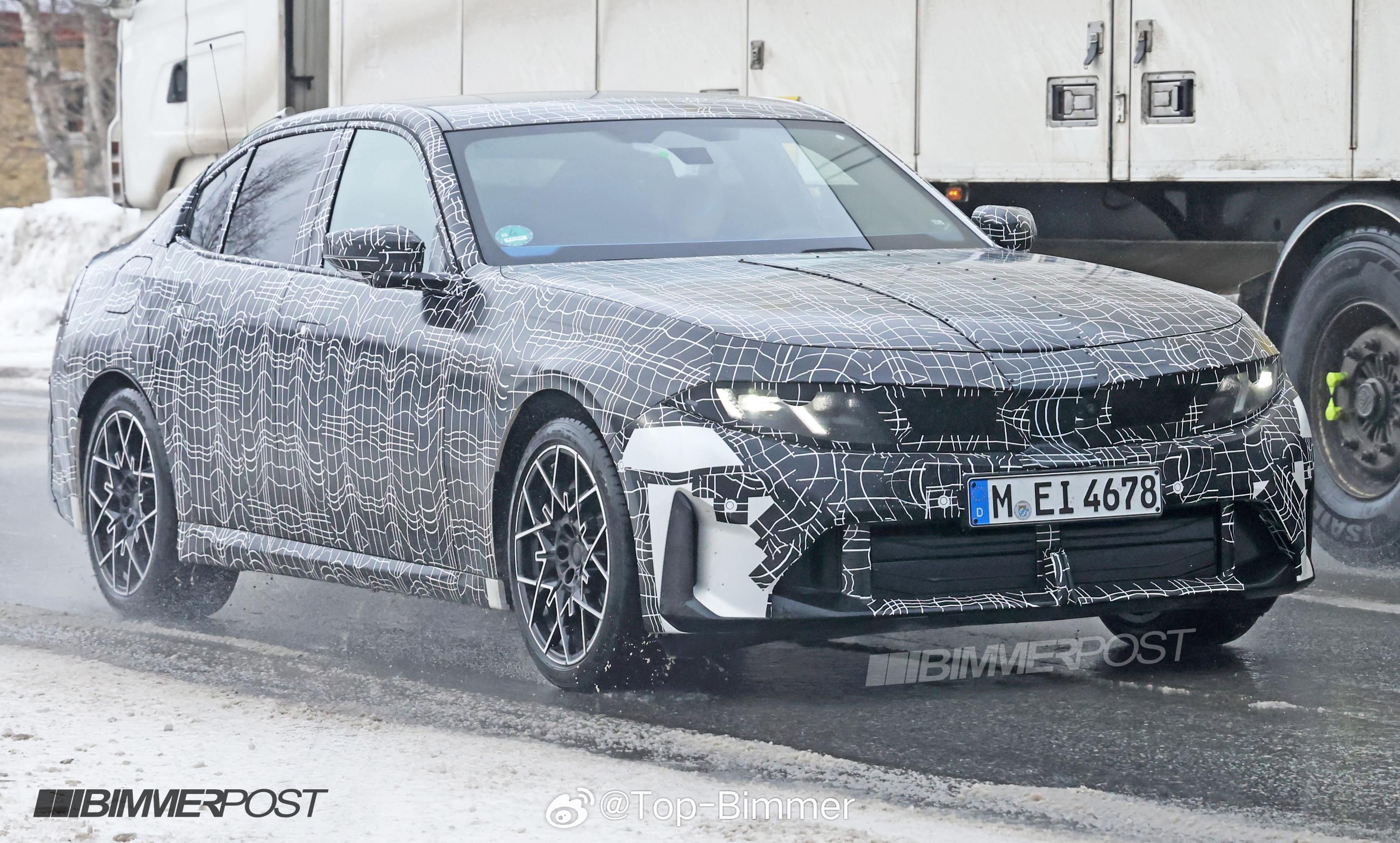 帅啊！全新宝马3系曝光终于能知道下包围长啥样了去年，对于宝马新3系，我就做过一期