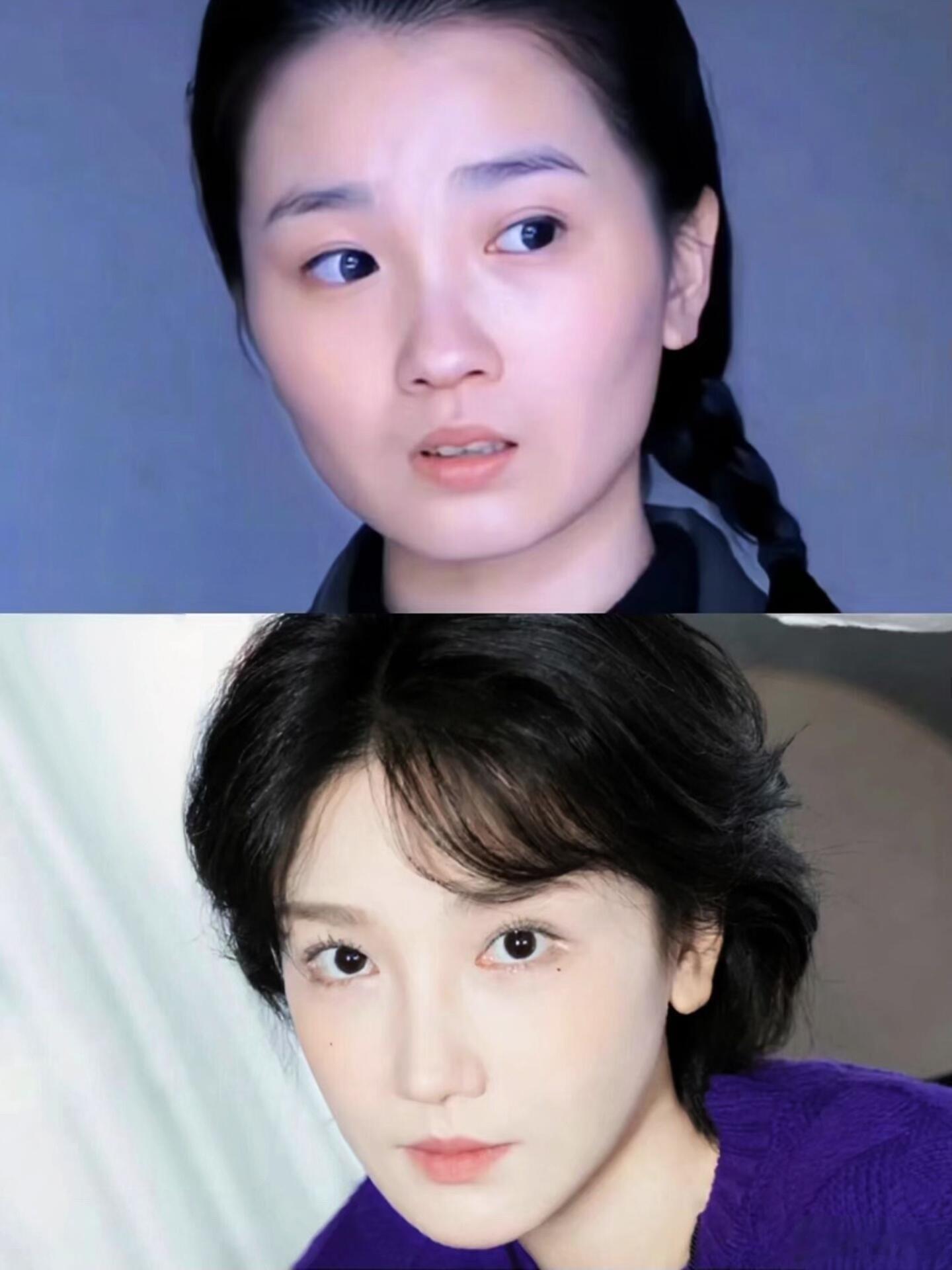 上边是陈小纭亲戚吗？看着有点神似哎！ 